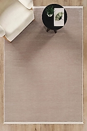 MODERN ŞÖNİL KİLİM  VİZON DÜZ