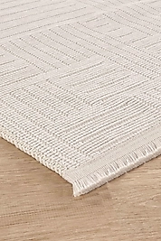 MODERN ŞÖNİL KİLİM  BEYAZ NEW DESEN